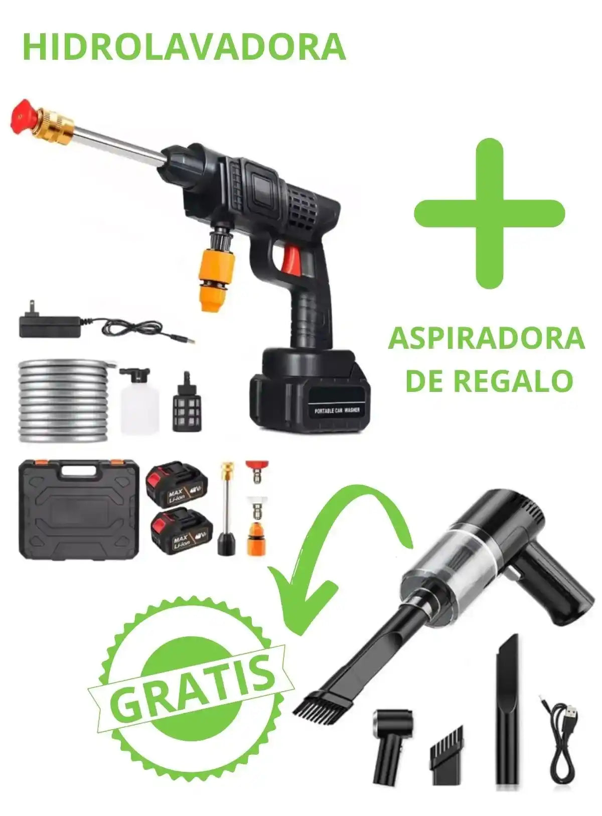 Hidrolavadora + 2 regalos